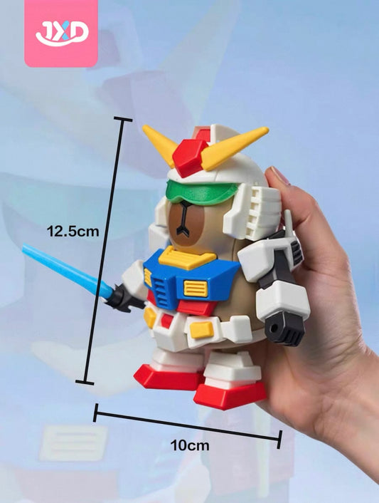 Figurine Gundam Bearbrick Style