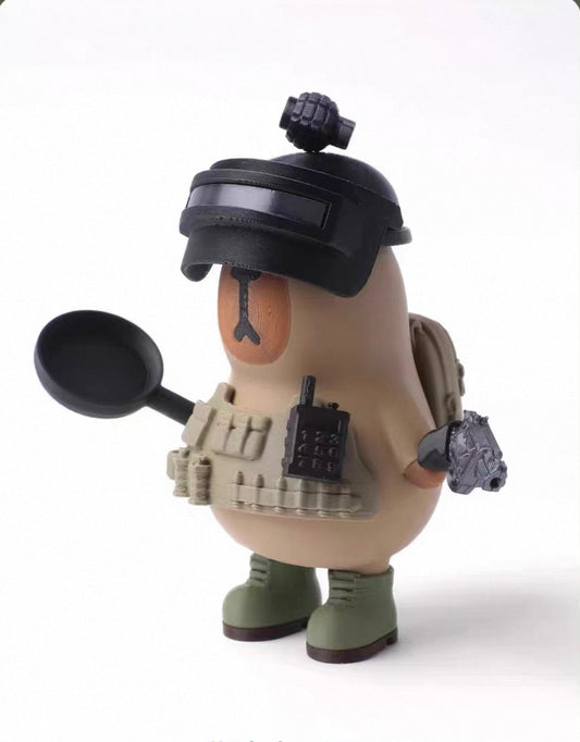 Figurine de Soldat marmotte Tactique